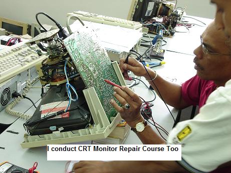 crt monitor repair